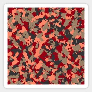 Chocolate Olive Camouflage Sticker